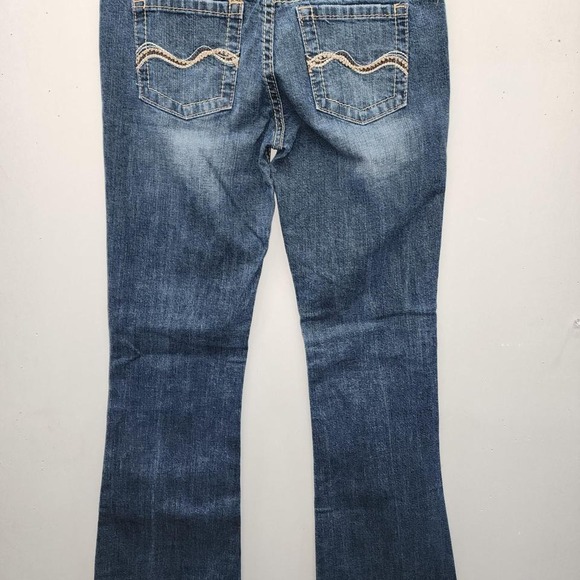 Rue 21 Y2K low rise bootcut denim jeans Size  -Short 7/8 - Picture 3 of 4